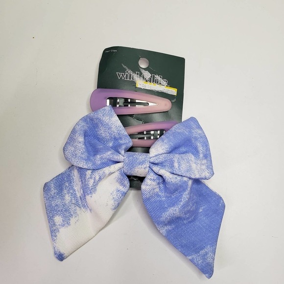 NEW 5pc Hair Bundle A New Day Universal Thread Scunci Bow Clips Headband NWT‎ - Picture 2 of 6